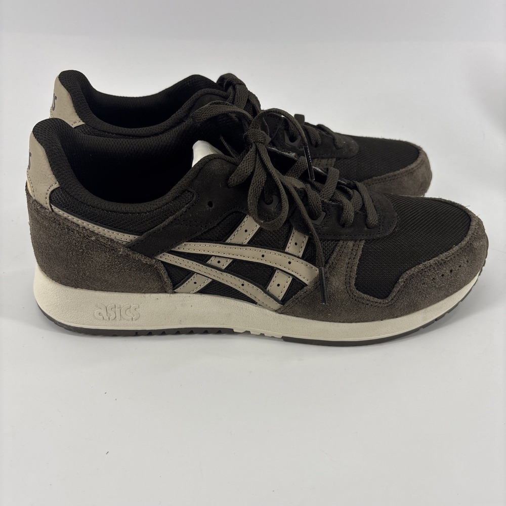 ASICS Lyte Classic Men's Ortholite Sneakers Sz 8.5 Black/Gravel 90's Inspired - Picture 4 of 8